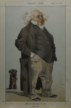Копия картины "caricature of henry cole" художника "тиссо джеймс"
