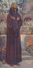 Репродукция картины "the prophet joel" художника "тиссо джеймс"