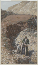 Репродукция картины "the good samaritan" художника "тиссо джеймс"