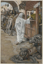 Копия картины "the calling of saint matthew (vocation de saint mathieu)" художника "тиссо джеймс"