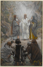 Репродукция картины "the transfiguration (la transfiguration)" художника "тиссо джеймс"