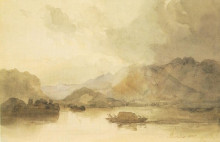 Репродукция картины "lago maggiore" художника "барабаш миклош"