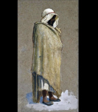 Копия картины "arab facing right" художника "тиффани луис комфорт"