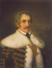 Копия картины "portrait of j&#243;zsef teleki" художника "барабаш миклош"