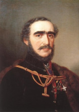 Копия картины "count istv&#225;n sz&#233;chenyi" художника "барабаш миклош"