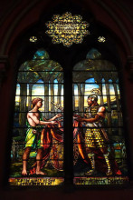 Копия картины "windows - church of the covenant (boston)" художника "тиффани луис комфорт"
