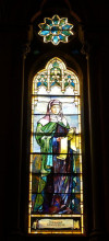 Репродукция картины "windows - church of the covenant (boston)" художника "тиффани луис комфорт"