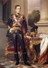 Картина "portrait of emperor franz joseph i" художника "барабаш миклош"