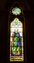 Репродукция картины "windows - church of the covenant (boston)" художника "тиффани луис комфорт"