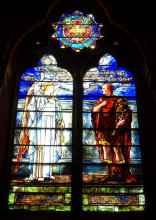 Копия картины "windows - church of the covenant (boston)" художника "тиффани луис комфорт"