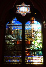 Копия картины "windows - church of the covenant (boston)" художника "тиффани луис комфорт"