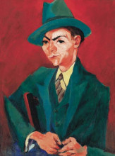 Репродукция картины "portrait of jacques de la fregonniere" художника "тихань лайош"