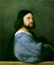 Репродукция картины "portrait of ariosto" художника "тициан"