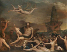 Картина "commerce, or the triumph of the thames" художника "барри джеймс"