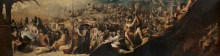 Репродукция картины "elysium, or the state of final retribution" художника "барри джеймс"