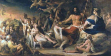 Репродукция картины "the birth of pandora" художника "барри джеймс"