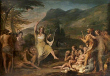 Картина "orpheus" художника "барри джеймс"