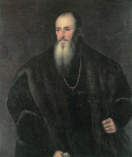 Картина "portrait of nicolas perrenot of granvelle" художника "тициан"