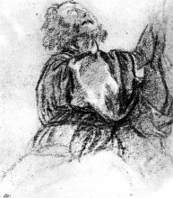Копия картины "saint peter" художника "тициан"