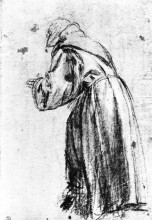 Копия картины "saint bernadine" художника "тициан"