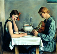 Картина "tailleuses de soupe" художника "барро франсуа"