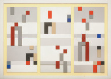 Копия картины "vertical and horizontal composition" художника "тойбер-арп софи"