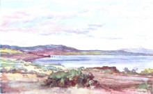 Картина "galilee, looking towards hermon" художника "томпсон элизабет"