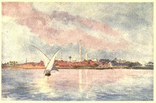 Картина "syndioor on the lower nile" художника "томпсон элизабет"