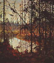 Картина "northern river" художника "томсон том"