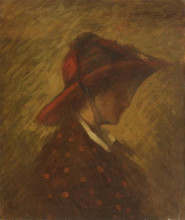 Картина "lady with veil" художника "тоница николае"