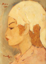 Картина "little tatar girl (rachiș ali)" художника "тоница николае"