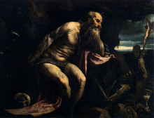 Копия картины "saint jerome" художника "бассано якопо"