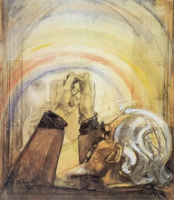 Репродукция картины "self-portrait" художника "тороп ян"