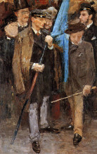 Копия картины "brussels students" художника "тороп ян"