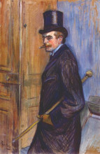 Копия картины "monsieur louis pascal" художника "тулуз-лотрек анри де"