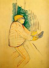 Копия картины "m. praince" художника "тулуз-лотрек анри де"