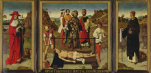 Репродукция картины "martyrdom of saint erasmus" художника "баутс дирк"