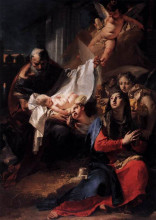 Копия картины "nativity" художника "тьеполо джованни баттиста"