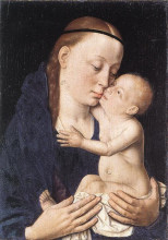 Копия картины "virgin and child" художника "баутс дирк"