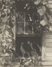Репродукция картины "the studio window" художника "уайт кларенс"