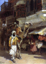 Копия картины "man leading a camel" художника "уикс эдвин лорд"