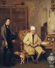Картина "the letter of introduction" художника "уилки дейвид"