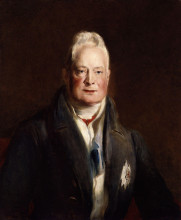 Репродукция картины "portrait of king william iv (1765-1837)" художника "уилки дейвид"