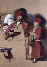 Копия картины "portrait of sotiri" художника "уилки дейвид"