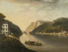 Копия картины "hotwells and rownham ferry" художника "уильямс уильям"