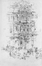 Картина "palaces, brussels" художника "уистлер джеймс эббот макнил"