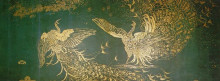 Репродукция картины "peacock fight" художника "уистлер джеймс эббот макнил"