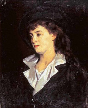 Копия картины "portrait of a woman" художника "башкирцева мария константиновна"