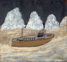 Копия картины "voyage to labrador" художника "уоллис альфред"