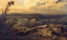 Копия картины "harlech castle" художника "уорд джеймс"